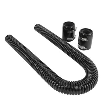 Imagem de 36 Polegada Flexível de Aço Inoxidável Kit Mangueira do Radiador Braçadeiras Universal Flex Radiador Mangueira água Refrigerante Com Boleto (aqxreightwpn649fmtv-11)