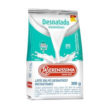 Imagem de Leite em Pó Desnatado Instantaneo 300 g