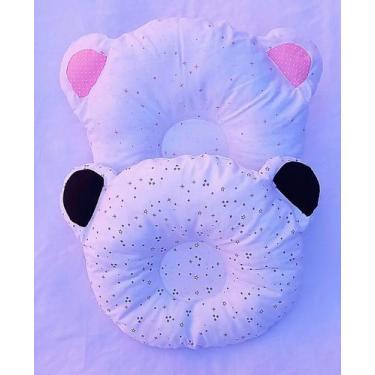 Imagem de Travesseiro Almofada Anatômico Bebê Conforto Berço Carrinho - Mania de