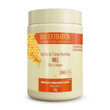 Imagem de Banho de Creme Nutritivo Mel  1kg - Bio Extratus