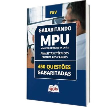 Imagem de Caderno MPU - Analistas e Técnicos - Comum aos Cargos - 450 Questões G