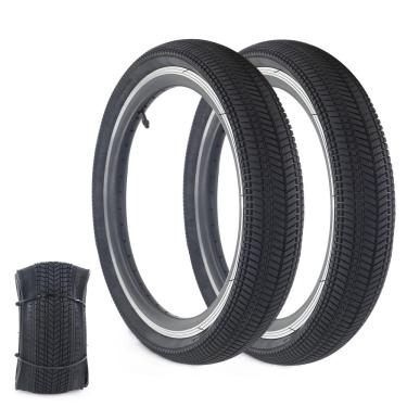 Imagem de Pneu de bicicleta BALINGE 14 x 2.125 35,56 cm, pacote com 2 bicicletas infantis