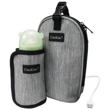 Imagem de Aquecedor de Biberões Portátil CitiSkins - Bolsa USB com Aquecimento -