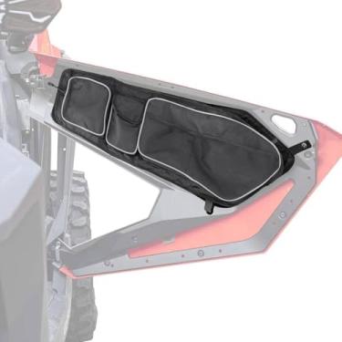 Imagem de Sacos Porta Lateral, 1 par de Sacolas de Ferramentas Porta Frontal Com Joelheira, Substituição para RZR Pro XP/XP 4, RZR Pro R/R 4, Turbo R Turbo R 4 2020-2024