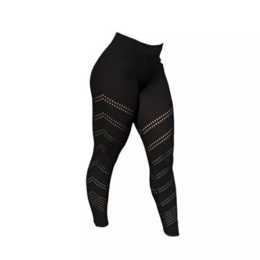 Imagem de Legging Santorini Raschel Lupo Fitness Lupo Sport - 71378PR - LuckBaby