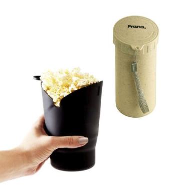 Imagem de Kit Copo Ecológico 250ml e Pipoqueira em Silicone Prana