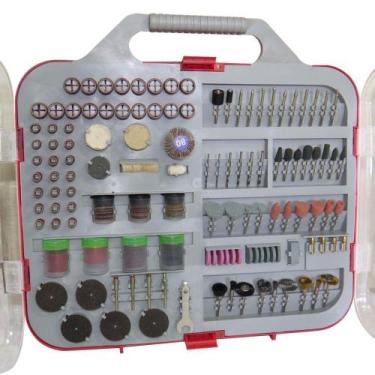 Imagem de Kit  de acessórios para mini retifica 250 peças 670715 Lee Tools