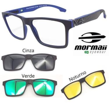 Imagem de Armação De Grau Mormaii Swap Ng 6098 Com 3 Clipons Cvn, Aa3