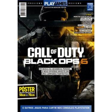 Imagem de Call of Duty: Black Ops 6 - Pôster Gigante - Sem Dobras - Editora Euro