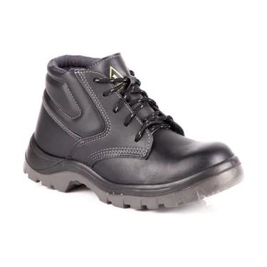 Imagem de Botina Segurança Eletricista Microfibra Bico de PVC Fujiwara, 39, Pret
