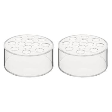 Imagem de XLWLLNJ 2x Vaso de flor acrílico claro Clear Floral Piece Floral Recipiente de Flor Criativa para a Tabela de Tabelas Decoração de Casamento Central