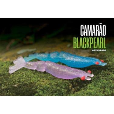 Imagem de KIt 6 Iscas artificiais BLACKPEARL articulado, 8,5CM