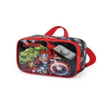 Imagem de LANCHEIRA AVENGERS PRETO LUXCEL