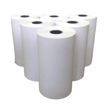 Imagem de 60 Rolos Bobina Térmica 80x30 p/ Impressora Térmica Fiscal e Não-Fisca