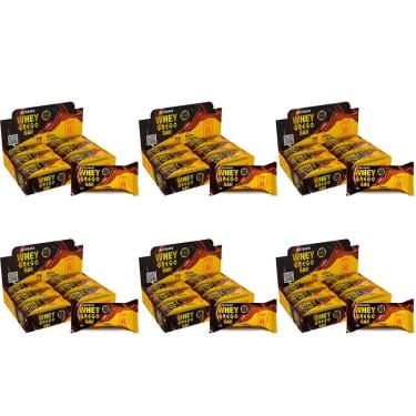 Imagem de Kit 6 Whey Grego Bar - Doce de Leite Havanna - Display com 12 barras de 40g cada - Nutrata