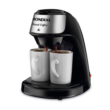 Imagem de Cafeteira Mondial 2 Xícaras Smart Coffee C-42-2x-bi Cafeteira C-42-2x-bi 127v/60hz 2 Xícaras