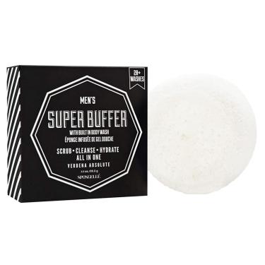 Imagem de Super Buffer Spongelle masculino com sabonete líquido embutido Verbena