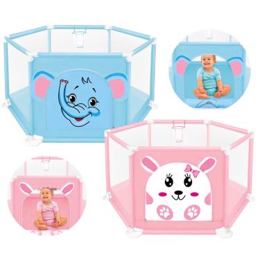 Imagem de Cercadinho Bebê Cercado Infantil Chiqueirinho Menino Menina