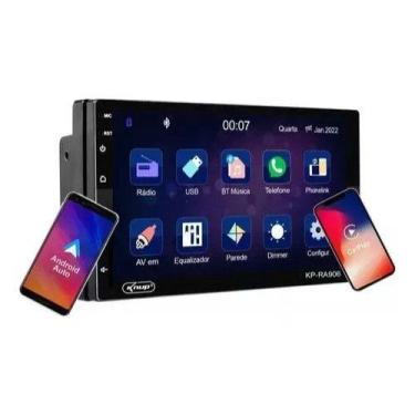 Imagem de Central Multimidia Android Auto 7p Carplay A4 kp-ra906 - Knup