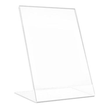 Imagem de Display A4 L Acrílico Mesa Expositor Papel 05 Peças