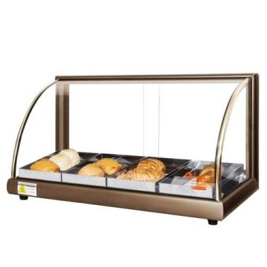 Imagem de A4 - Estufa Alfa para salgados de 4 bandejas Café - 127V - Omega