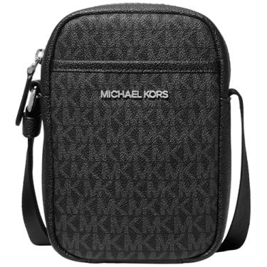 Imagem de Michael Kors Malone Bolsa tiracolo para celular, preta, Preto