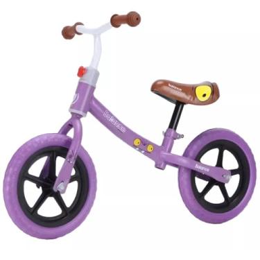 Imagem de Bicicleta Balance Equilibrio Style Personagem Aro 12 Manopla Ergonomica Banco Estofado, Aço Carbono