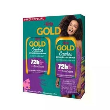 Imagem de Shampoo+Condicionador Definição Prolongada Niely Gold 450ML-Unissex