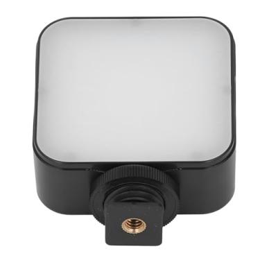 Imagem de Luz de Vídeo LED, 49 Contas de LED Luz de Câmera Com 3 Sapata Fria, Iluminação Portátil para Fotografia, Lâmpada de Painel Regulável na Câmera 6500K Alimentada por Bateria