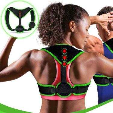 Imagem de Corretor Postural Ajustável Magnético CBRN11599 - COMMERCE BRASIL
