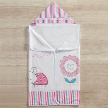 Imagem de Toalha De Banho Tematica Para Bebe Com Capuz - Miguel Baby, Ursa joani