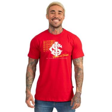Imagem de Camiseta Internacional Oficial Classic Torcedor Algodão Masculina - Su