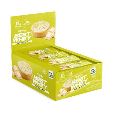 Imagem de Best Whey Bar Display Atlhetica Nutrition Torta al Limone