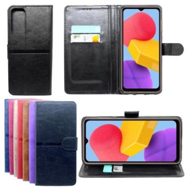 Imagem de Capa Proteção Capinha Carteira Para Galaxy M13 M23 Flip Case - Mustang