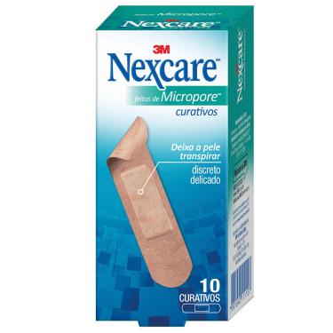 Imagem de Curativo Nexcare Micropore 10 Unidades