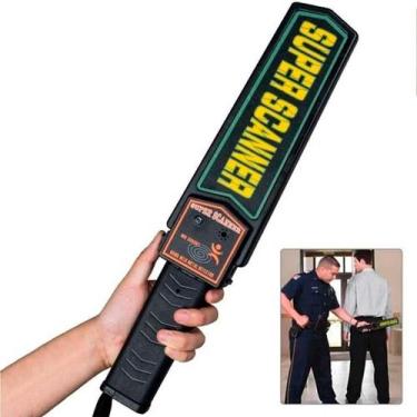 Imagem de Scanner Detector De Metal Portátil Manual Alta Sensibilidade - Desert 