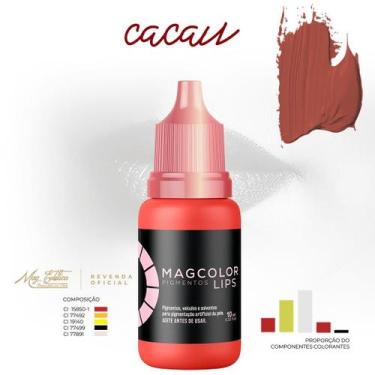 Imagem de Pigmento mag color line lips cacau 5ml - Mag Estética