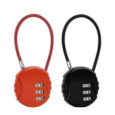 Imagem de Cadeado com Segredo Estampado Modelos Divertidos e Colorido - Store Bi