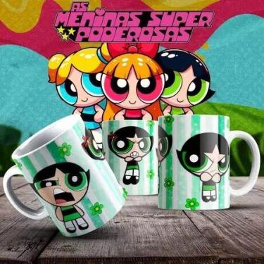 Imagem de CANECA PERSONALIZADA MENINAS SUPER PODEROSAS XICARA CERAMICA PORCELANA