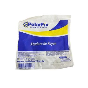 Imagem de Atadura De Rayon 7,5 X 5 Mts Esteril 1 Un - PolarFix
