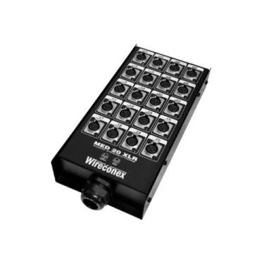 Imagem de Painel Multicabo 20 Vias Com Conectores Xlr - Medusa Wireconex