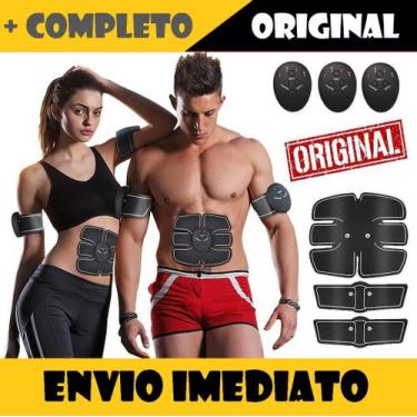 Imagem de Estimulador Muscular Profissional Completo Para Braço Bíceps Abdômen P
