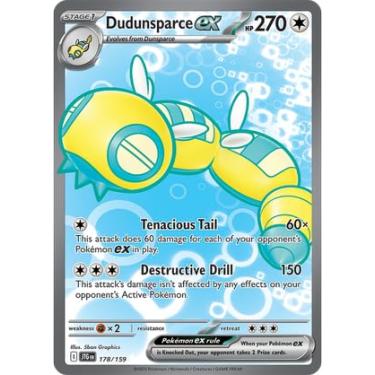Imagem de Pokemon - Dudunsparce ex 178/159 – Journey Together – Full Art Ultra Rare – Foil Single Card