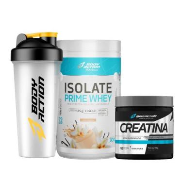Imagem de Kit Isolate Prime Whey 900g + Creatina 150g Monohidratada + Coquetelei