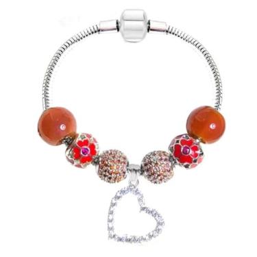 Imagem de White Birch Pulseira com pingente Pandora para o mês todo, melhores presentes de aniversário para mulheres e meninas, joias DIY, Zircônia cúbica, Zircônia cúbica