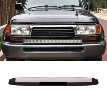 Imagem de Barreira de cascalho de carro barreiras de areia e pedra com luzes compatíveis com Land Cruiser LC80 4500 FJ80 Kit de carroceria acessórios para carro (estilo Narrow)