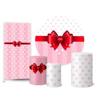 Imagem de Trio Capas Cilindro + Painel Redondo + Lateral Laços (K2LAS0001)