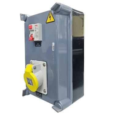 Imagem de Quadro Sobrepor C/ IDR25A + 1 Tomada Industrial N3044 IP-40 Cód. S310100DR – Steck