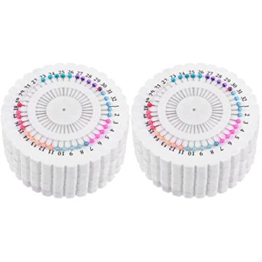 Imagem de COHEALI 10 Peças De Disco Trançado Kumihimo Para Contas, Discos Quadrados Trançados Com Pino Cm, Branco X 2