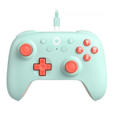 Imagem de Controle 8BitDo Ultimate 2C Mint Edition - Conexão USB - PC e Android - Bumpers Extras - 82CD03